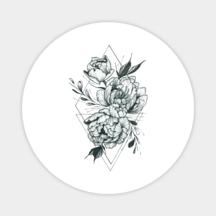 Peonies Magnet